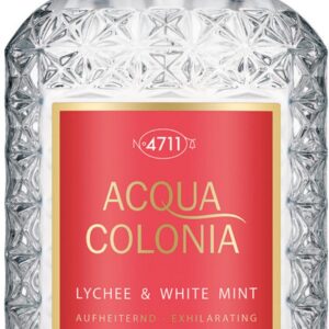 4711, Acqua Colonia Lychee & White Mint, Acqua di Colonia, Unisex, 170 ml