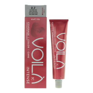 Intercosmo, Voila 3C Intense, Acqua, Tinta per capelli permanente, 2.7 Dark China Blue, 60 ml