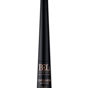 Bel London, Dip Liner, Acqua, Impermeabile, Colore, Contouring, Eyeliner liquido, Nero opaco, 2.5 ml
