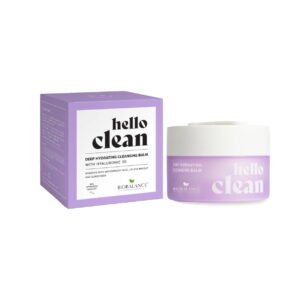 Bio Balance, Hello Clean Deep Hydrating, Hydrating & Cleansing, Balsamo detergente, Per viso e occhi, 100 ml