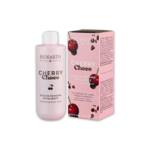 Bioearth, Cherry Choco, Cleansing & Exfoliating, Gel doccia, Per tutti i tipi di pelle, 250 ml
