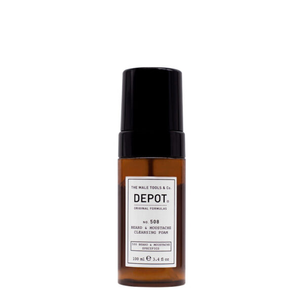 depot-500-beard-mustache-specifics-no-508-beard-foam-for-cleansing-100-ml-1738239030 Depot, 500 Beard & Mustache Specifics No. 508, Schiuma da barba, Per la pulizia, 100 ml