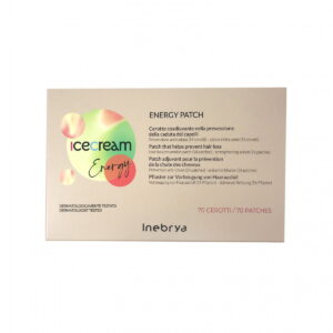 Impostare, Inebrya, Ice Cream Energy, Per la stimolazione della crescita, Cerotto di trattamento locale, Per il cuoio capelluto, 70 pz